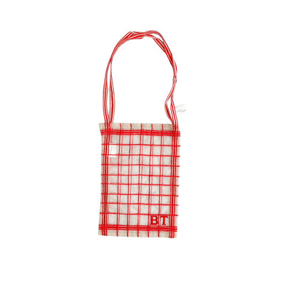 BRIGITTE TANAKA Torchon Petit Rouge 刺繍入りオーガンジーバッグ