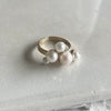 Junco Paris 淡水パールデザインリング