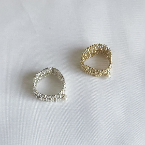【POP UP商品】Junco Paris チェーンベルトリング silver / gold