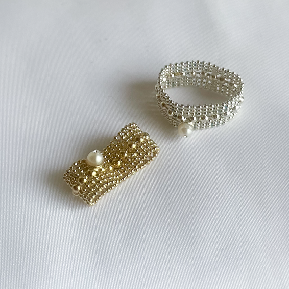 【POP UP商品】Junco Paris チェーンベルトリング silver / gold