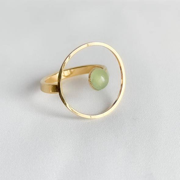 【POP UP追加商品】Junco Paris 天然石幾何学デザインリング 全8カラー