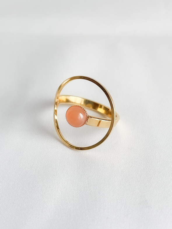 【POP UP追加商品】Junco Paris 天然石幾何学デザインリング 全8カラー