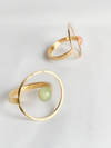 【POP UP追加商品】Junco Paris 天然石幾何学デザインリング 全8カラー