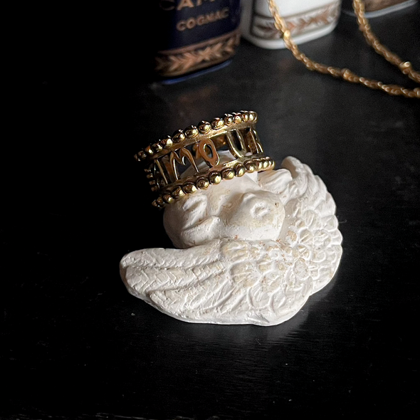 LA2L Sacha Message  メッセージ オープンリング Amour