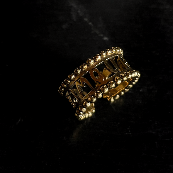 LA2L Sacha Message  メッセージ オープンリング Amour