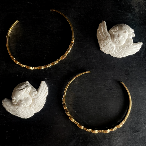 【再入荷】LA2L Joe マルチカラー天然石バングル multi