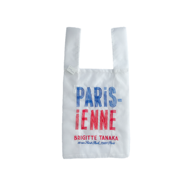BRIGITTE TANAKA PARISIENNE 刺繍入りオーガンジーバッグ
