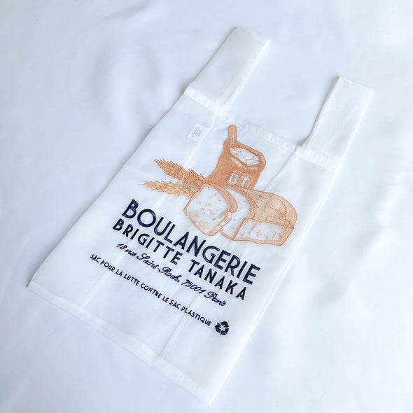 【人気】BRIGITTE TANAKA BOULANGERIE 刺繍入りオーガンジーバッグ ブリジットタナカ
