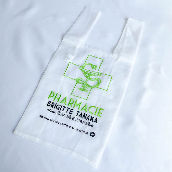 【人気】BRIGITTE TANAKA PHARMACIE 刺繍入りオーガンジーバッグ